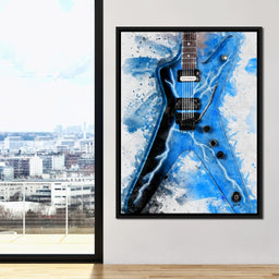 Dimebag Darrell's Guitar - Abraham Szomor - NicheCanvas