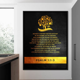 Psalm 1:1-3 - ABConcepts - NicheCanvas