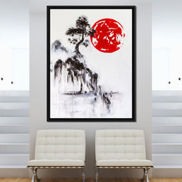 Japanese Tree - NicheCanvas