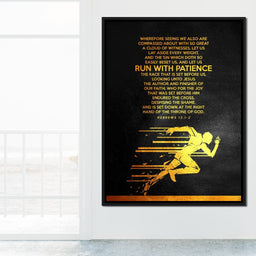 Hebrews 12:1-2 - ABConcepts - NicheCanvas