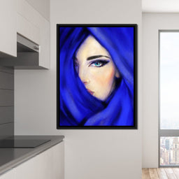 Blue Eye - NicheCanvas