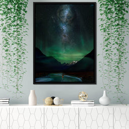 Odin Viking Funeral Boat - Kit Burden - NicheCanvas