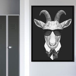 Dressed Up Goat - NicheCanvas