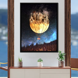 Moon Town - Natacha Einat - NicheCanvas