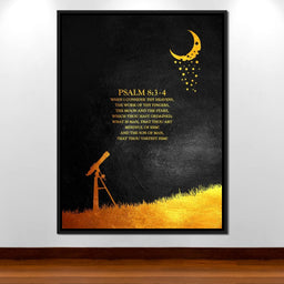 Psalm 8:1-4 - ABConcepts - NicheCanvas