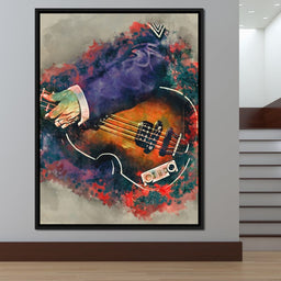 Paul McCartney's Guitar - Abraham Szomor - NicheCanvas