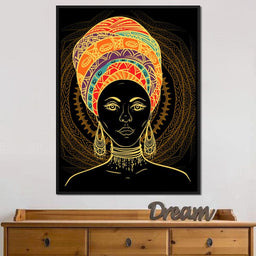 Colorful Turban - NicheCanvas