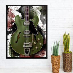 Chris Cornell's Electric Guitar - Abraham Szomor - NicheCanvas