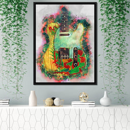Jimmy Page's Guitar - Abraham Szomor - NicheCanvas