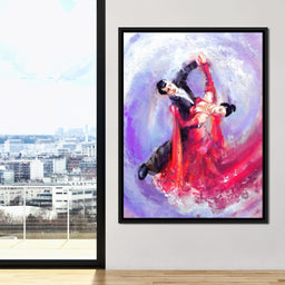 Ballroom Dancers - NicheCanvas