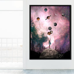 Rose Space - Natacha Einat - NicheCanvas