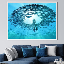 Eye of the Ocean - NicheCanvas