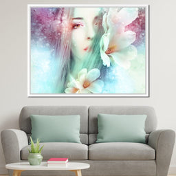 Spring Lady - NicheCanvas