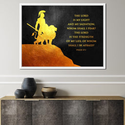 Psalm 27:1 - ABConcepts - NicheCanvas