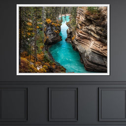 Athabasca Falls - NicheCanvas