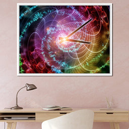 Spacetime Clock - NicheCanvas