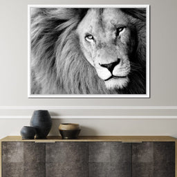 Lion Portrait - NicheCanvas