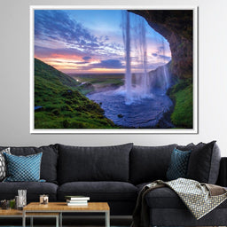 Seljalandsfoss Waterfall - NicheCanvas