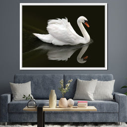Swan - Ben Heine - NicheCanvas