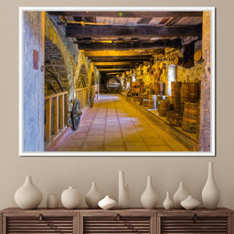 Inside the Old Barn - NicheCanvas