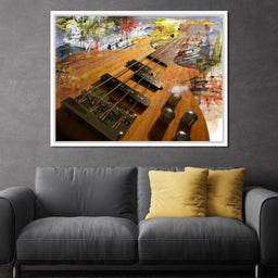 Bass Guitar - NicheCanvas