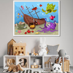 Sunken Treasure - NicheCanvas