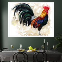 Rooster Canvas - NicheCanvas