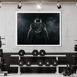 Football Athlete - NicheCanvas