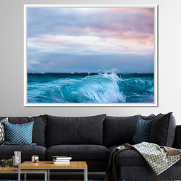 Blue Waves - Lucas Moore - NicheCanvas