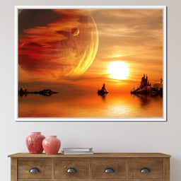 Otherworldly Scenery - NicheCanvas