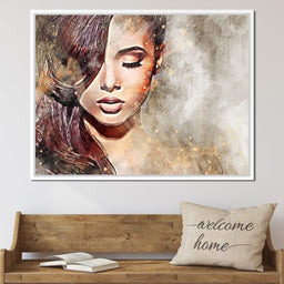 Girl Watercolor 4 - Mateo - NicheCanvas