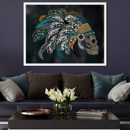 Ornamental Skull - NicheCanvas