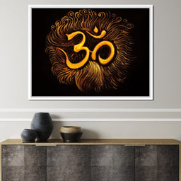 Golden OM - NicheCanvas