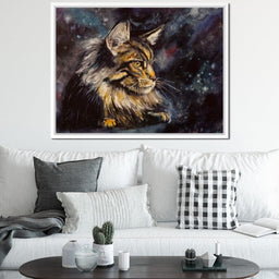 Night Cat - NicheCanvas