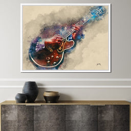 BB King's Guitar - Abraham Szomor - NicheCanvas