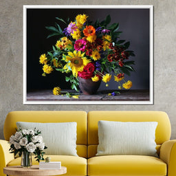 Sunflower Bouquet - NicheCanvas