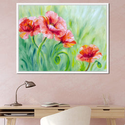 Summer Poppies - NicheCanvas