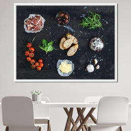 Sandwich Ingredients - NicheCanvas