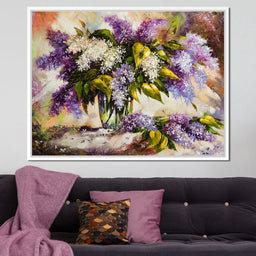 Lilac Bouquet - NicheCanvas