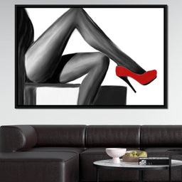 Red Stiletto - NicheCanvas