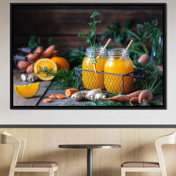 Fresh Orange Juice - NicheCanvas