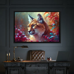 Winter Puma - Neal Hackett - NicheCanvas