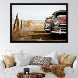 Abandoned Cars - NicheCanvas