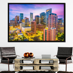 Houston Skyline - NicheCanvas