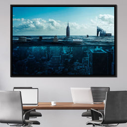 New York Underwater - Milos Karanovic - NicheCanvas