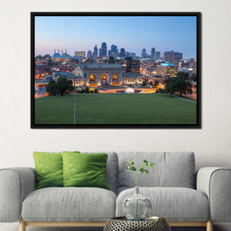 Kansas City Skyline - NicheCanvas