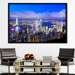 Hong Kong Skyline - NicheCanvas