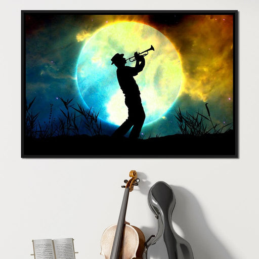 Space Trumpeter - ABConcepts Canvas Print
