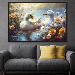 Winter Ducks - Neal Hackett - NicheCanvas
