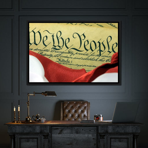 The Constitution Canvas Print